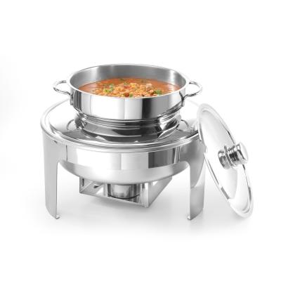 Chafing na polévku vysoký lesk, HENDI, Profi Line, 10L, ⌀420x(H)380mm | 470244